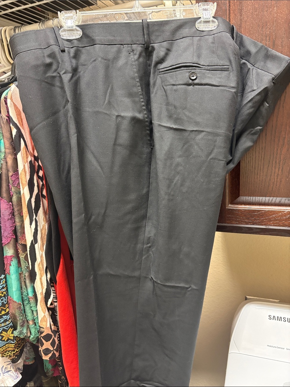 Men's Classic Black Dress Pants